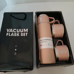 Unk Vacuum Flask Set - Pink